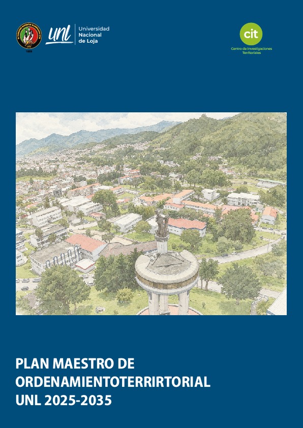 Portada de plan de ordenamiento territorial UNL