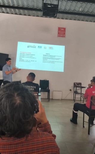 Reunión de coordinación del proyecto de susceptibilidad a incendios forestales en el cantón Zamora