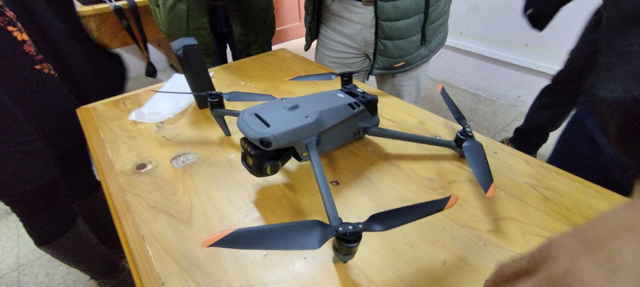 Manejo de drones con tecnología espectral
