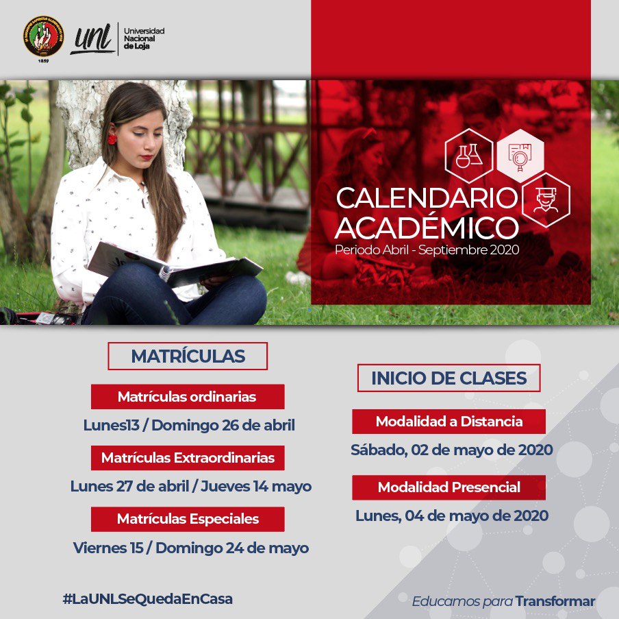 fechas matrículas