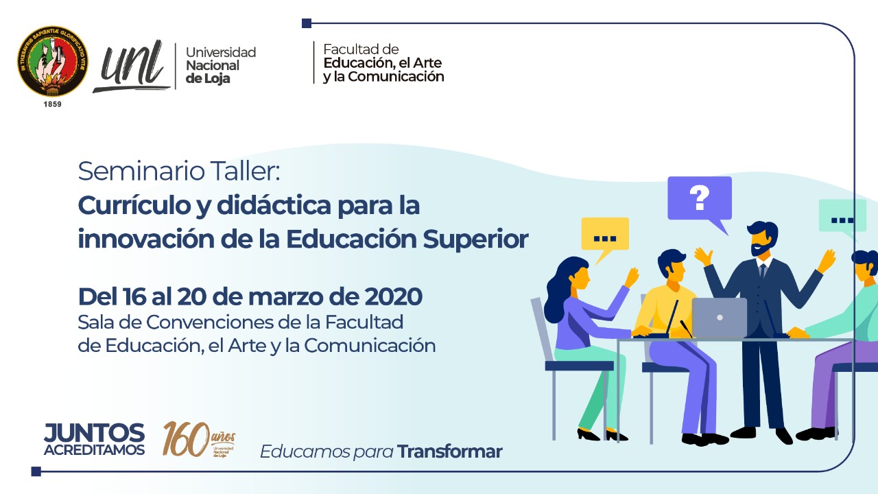 Seminario taller: Currículo y didáctica para la innovación de la Educación Superior 