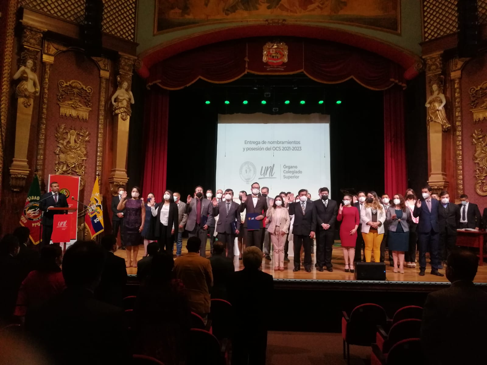 UNL posesiona al Órgano Colegiado Superior 2021-2023