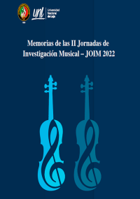 Memorias de las II Jornadas de Investigación Musical - JOIM 2022