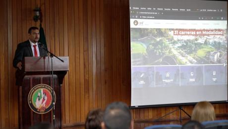 UNL realiza inauguración de clases y presentación de página web