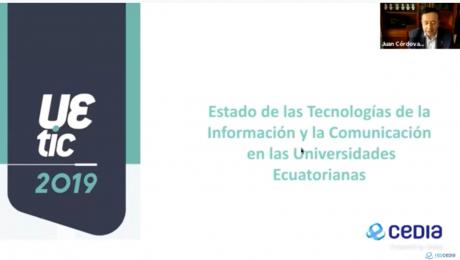 Nikolay Aguirre participó en el lanzamiento de libro sobre uso de TIC en universidades