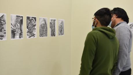 Docente de la UNL presenta obra artística “Memorias y proyectos: dibujos”
