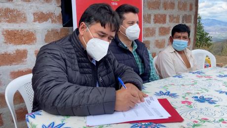 UNL aporta a la producción agrícola de la parroquia El  Cisne – Loja