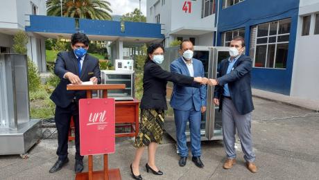 Región Sur se beneficiará de tres prototipos construidos por la UNL para mitigar la COVID-19