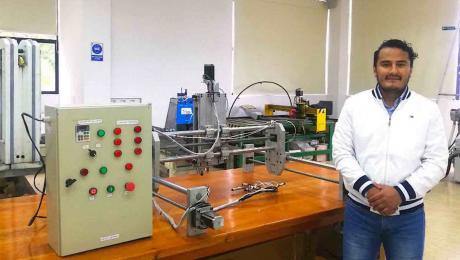 UNL desarrolla podadora de césped con tecnología CNC