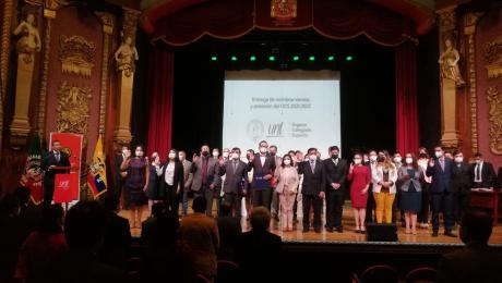 UNL posesiona al Órgano Colegiado Superior 2021-2023